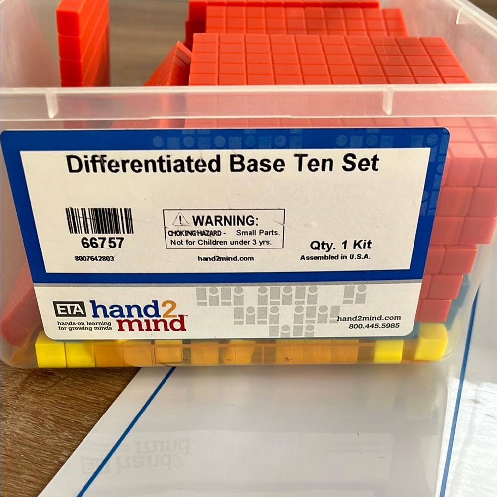 Differentiated Base Ten Set - Picture 2 of 6